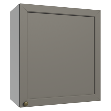 Gabinete Superior 60 cm 1 Puerta Blanco/Gris Vik Madesa
