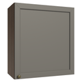 Gabinete Superior 60 cm 1 Puerta Marrón/Gris Vik Madesa