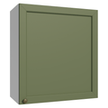 Gabinete Superior 60 cm 1 Puerta Blanco/Verde Vik Madesa