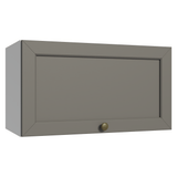 Gabinete Superior 60 cm 1 Puerta Abatible Blanco/Gris Vik Madesa