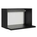 Gabinete Superior para Horno 60 cm Negro Madesa