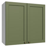 Gabinete Superior 70 cm 2 Puertas Blanco/Verde Vik Madesa