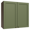 Gabinete Superior 70 cm 2 Puertas Marrón/Verde Vik Madesa