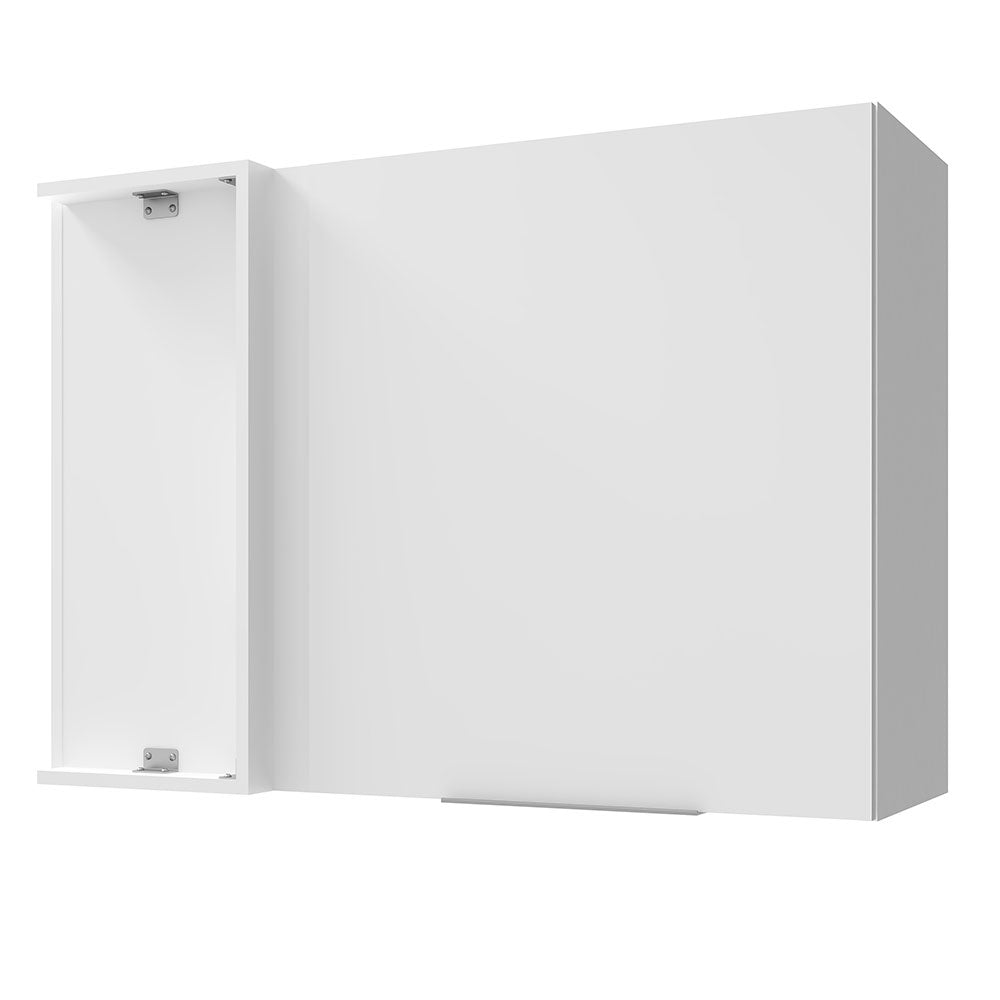 Gabinete Superior Esquinero 94 cm 1 Puerta Blanco Stella Madesa