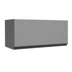 Gabinete Superior 80 cm 1 Puerta Abatible Gris Nice Madesa