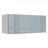 Gabinete Superior 80 cm 1 Puerta Abatible Lux Blanco/Gris