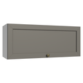 Gabinete Superior 80 cm 1 Puerta Abatible Blanco/Gris Vik Madesa