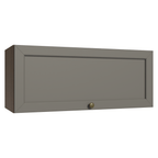 Gabinete Superior 80 cm 1 Puerta Abatible Marrón/Gris Vik Madesa