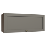 Gabinete Superior 80 cm 1 Puerta Abatible Marrón/Gris Vik Madesa