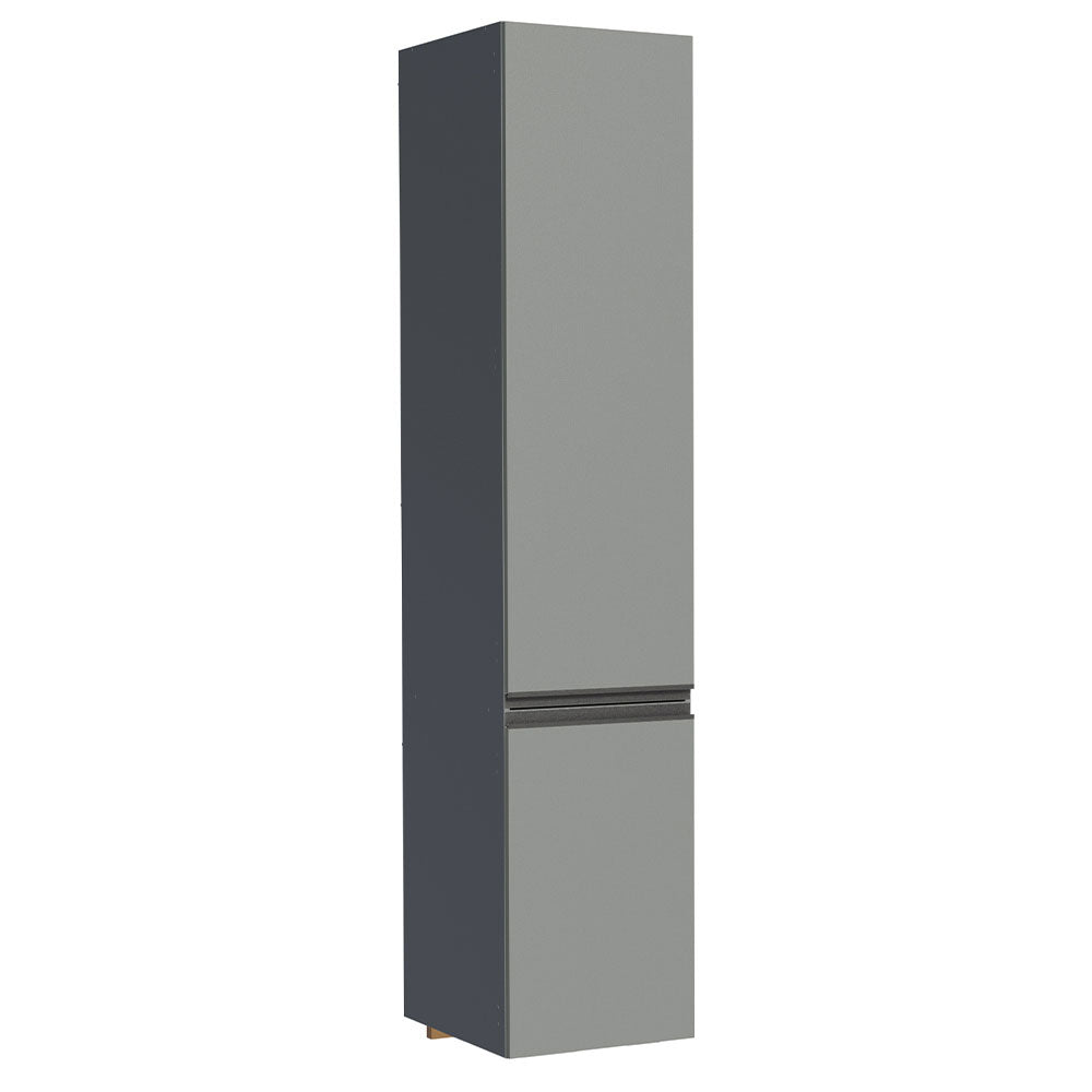 Despensero 40 cm 2 Puertas Gris Nice Madesa