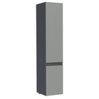 Despensero 40 cm 2 Puertas Gris Nice Madesa