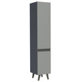 Despensero 40 x 52 cm 2 Puertas Gris Nice Madesa 02