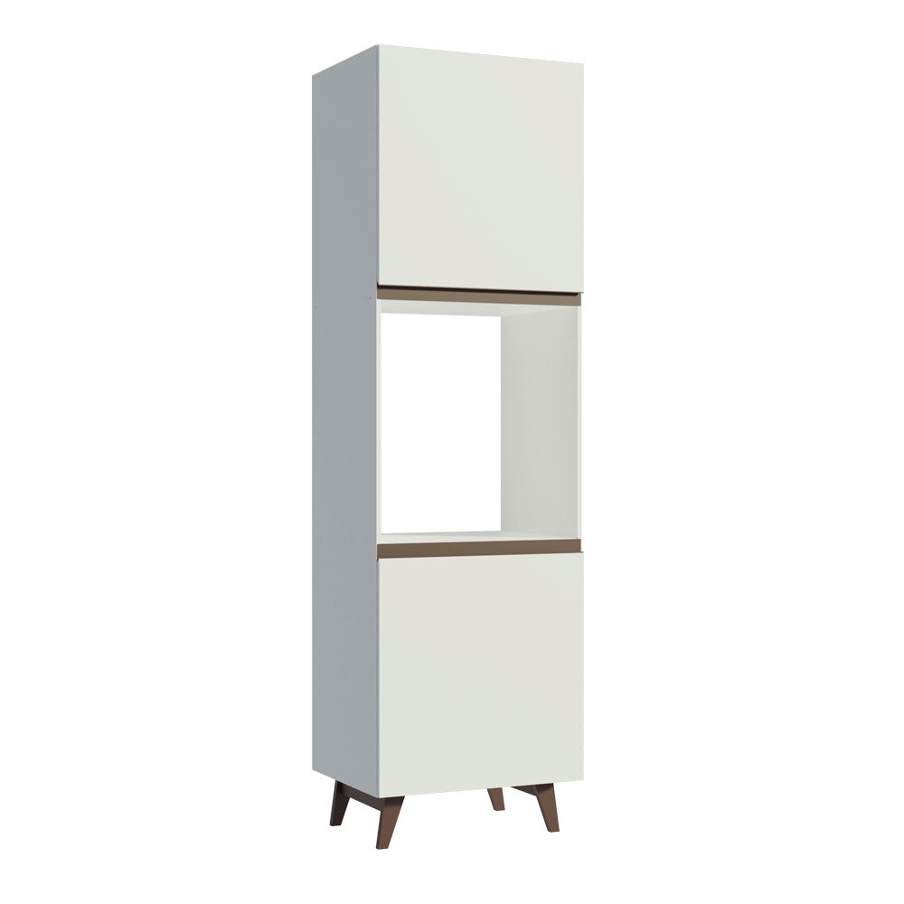 Mueble para Horno Madesa Reims 60 cm 2 Puertas Blanco