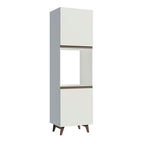 Mueble para Horno 60 cm 2 Puertas Blanco Reims Madesa