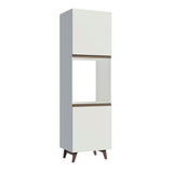 Mueble para Horno Madesa Reims 60 cm 2 Puertas Blanco