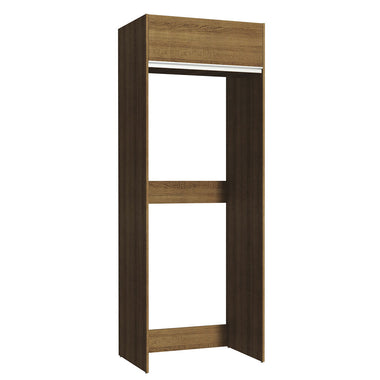 Mueble para Refrigerador 1 Puerta Marrón Glamy Madesa