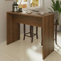 Barra de Cocina 115 cm Marrón Lux, Glamy y Agata Madesa