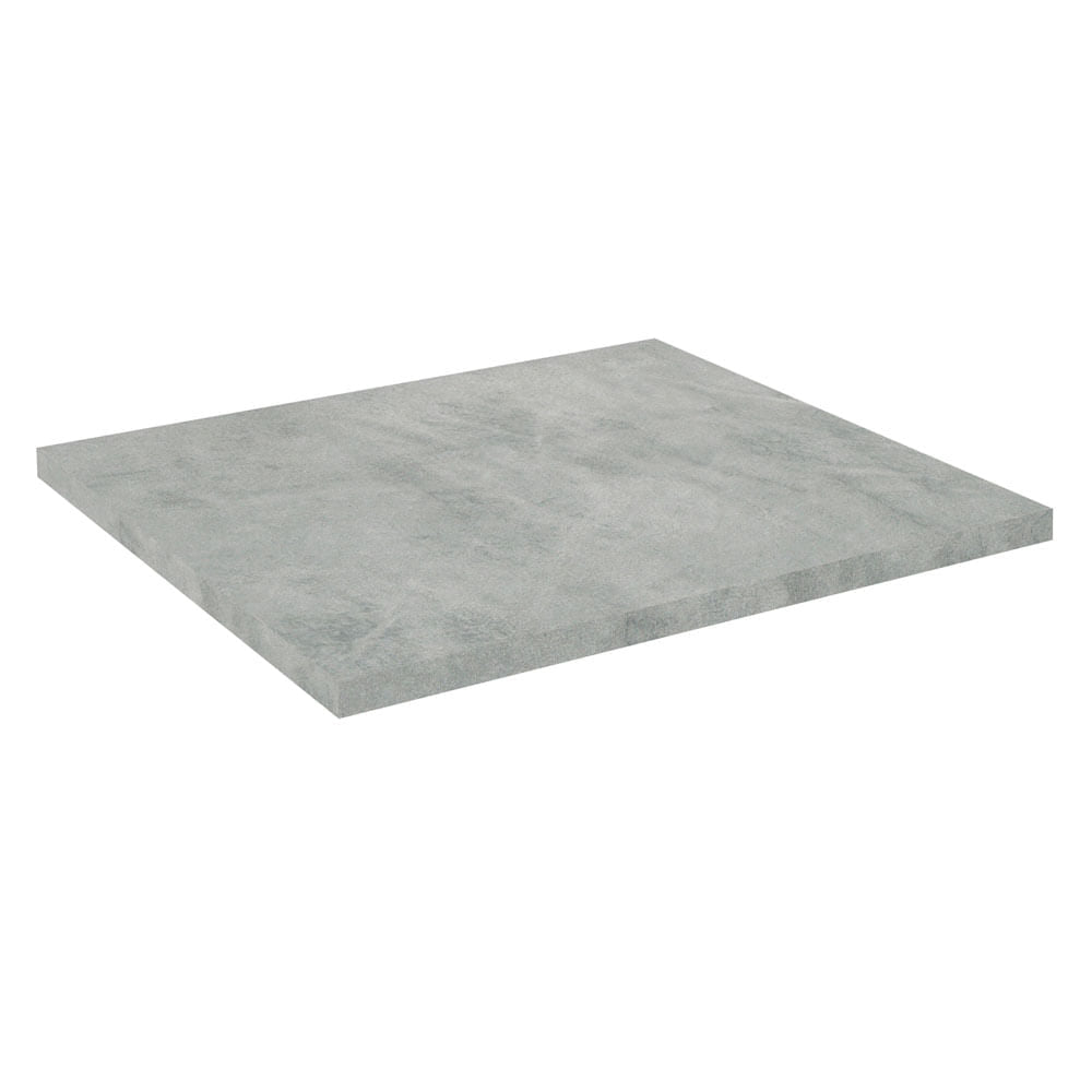Encimera para Gabinete Bajo 60 x 60 cm Gris Glamy, Lux y Stella Madesa