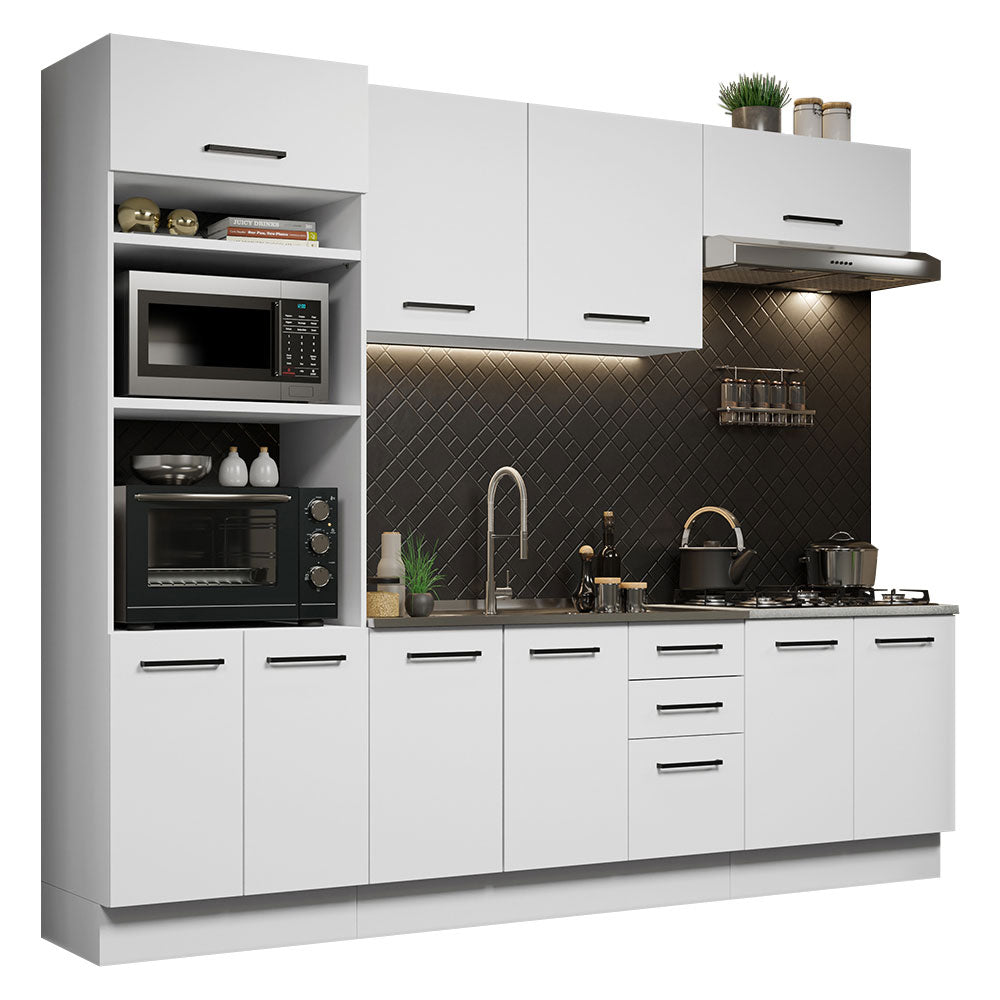 Cocina Integral 270 cm Blanco Agata Madesa