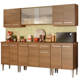 Cocina Integral 233cm Marrón Emilly Wind 02