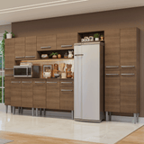 Cocina Compacta 325 cm Emilly Marrón 07