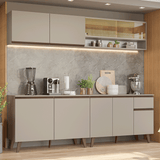 Cocina Integrale 240 cm Crema Nice Madesa 03