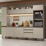 Cocina Integrale 280cm Crema Nice Madesa 01