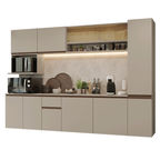 Cocina Integral Flotante 280 cm Crema Nice Madesa