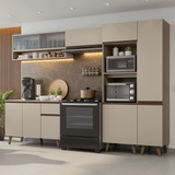 Cocina Integrale 300cm Crema Nice Madesa 08