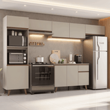 Cocina Integrale 340 cm Crema Nice Madesa 01