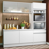 Cocina Compacta 180cm Blanco Topazio 01