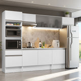 Cocina Integral 300cm Blanco Topazio 01