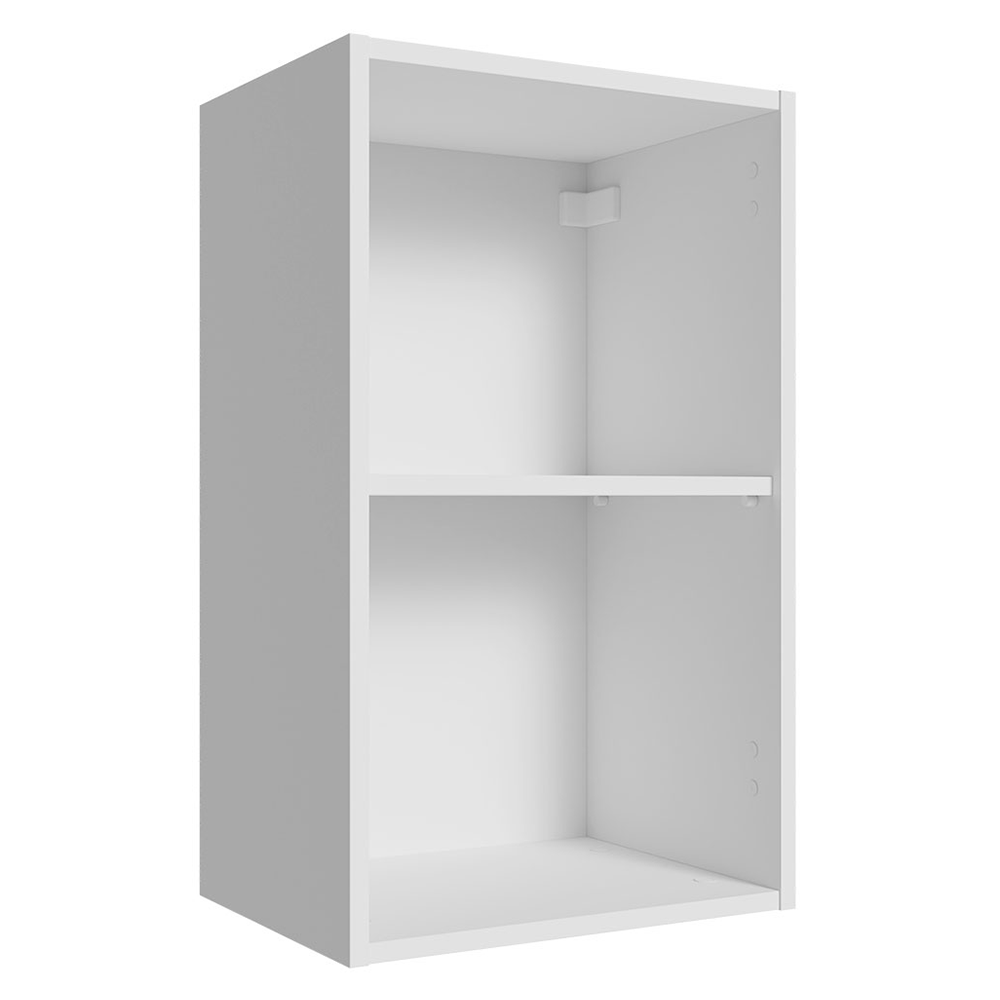Gabinete Superior para Recámara 40 cm 2 Nichos Neo Blanco