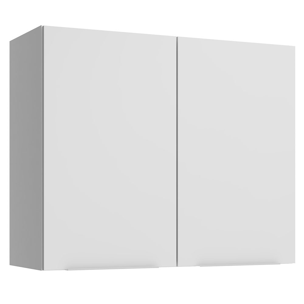 Gabinete Superior para Recámara 80 cm 2 Puertas Blanco Neo Madesa