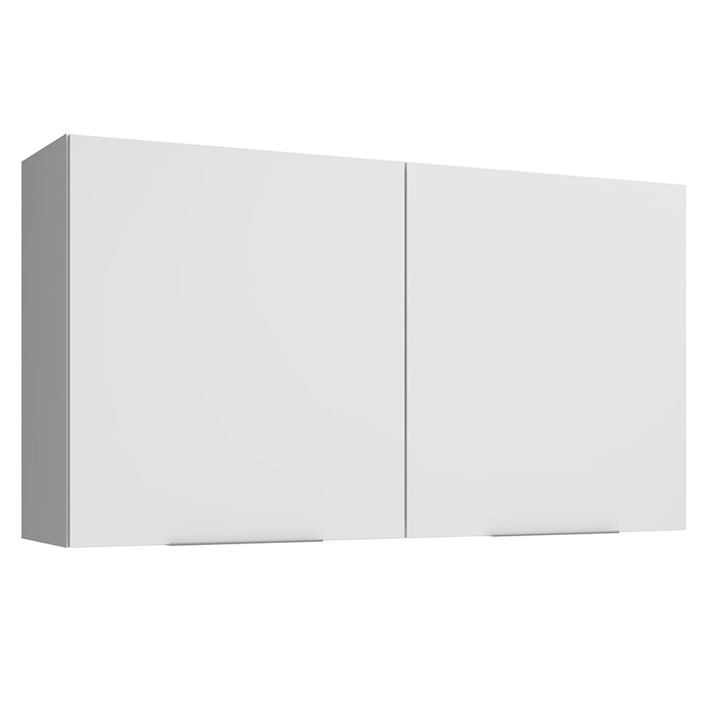 Gabinete Superior para Recámara 120 cm 2 Puertas Blanco Neo Madesa