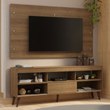 Mueble para TV y Panel Hasta 65" con Patas Marrón Detroit