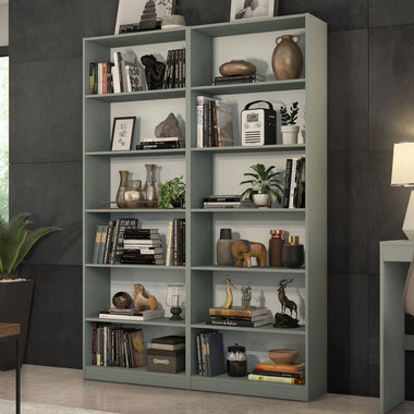 Estante Multiuso 142 cm Gris Madesa