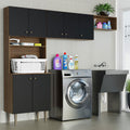 Kit Lavadero 235 cm Marrón/Negro Gourmet Madesa