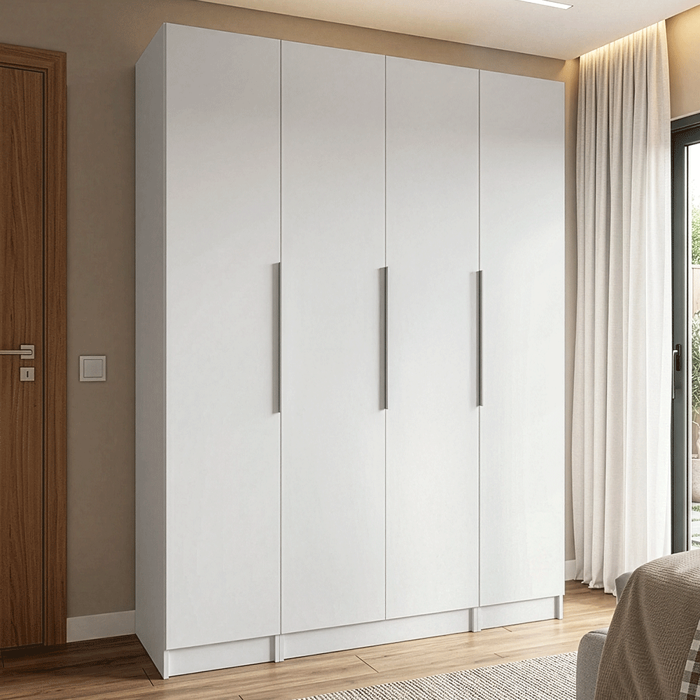 Clóset Modular 160 cm 4 Puertas Blanco Neo Madesa