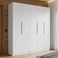 Clóset Modular 200 cm 5 Puertas 2 Cajones Blanco Neo Madesa