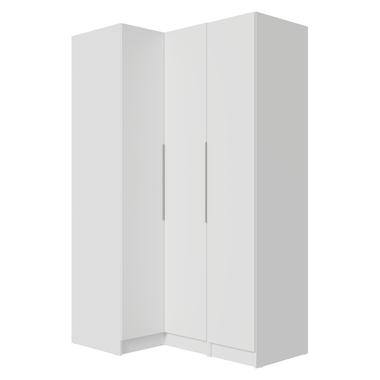 Clóset Modular Esquinero 230 cm 3 Puertas Blanco Neo Madesa
