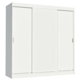Clóset Matrimonial Reno 3 Puertas Corredizas - Blanco