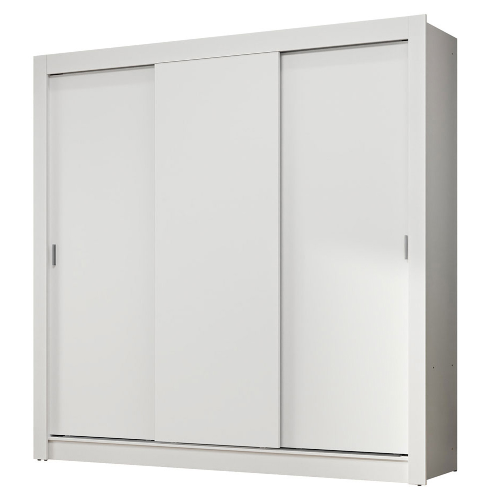 Clóset Matrimonial 3 Puertas Corredizas Blanco Nobre