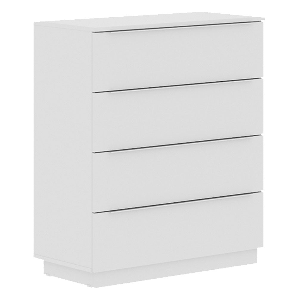 Cómoda 80 cm 4 Cajones Blanco Madesa