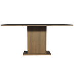Conjunto de Comedor 6 Sillas Marrón/Negro/Oxford Renata Madesa
