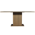 Conjunto de Comedor 6 Sillas Marrón/Gris/Silver Renata Madesa