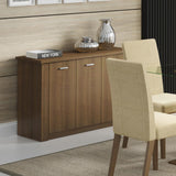 Credenza Bufetera 3 Puertas Marrón