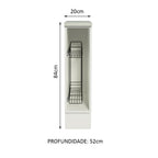 Especiero de Cocina 20 cm Blanco Glamy y Agata Madesa