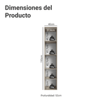 Despensero 40 x 52 cm 2 Puertas Crema Nice Madesa 01