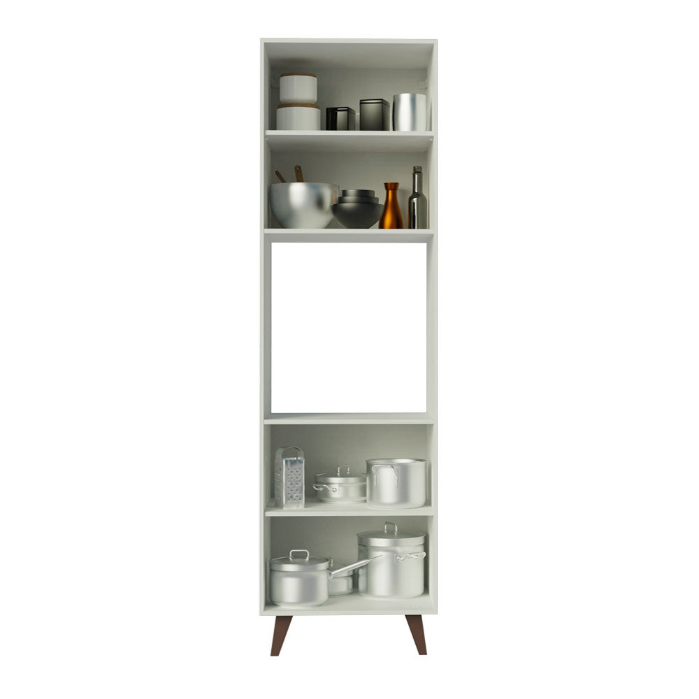 Mueble para Horno Madesa Reims 60 cm 2 Puertas Blanco